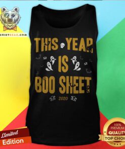 Top This Year Is Boo Sheet 2020 Halloween Tank Top - Design By Teeshirtbear.com