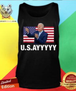 USAYYYYY – USA Joe Biden American Flag Winner Democrat Tank Top - Design By Teeshirtbear.com