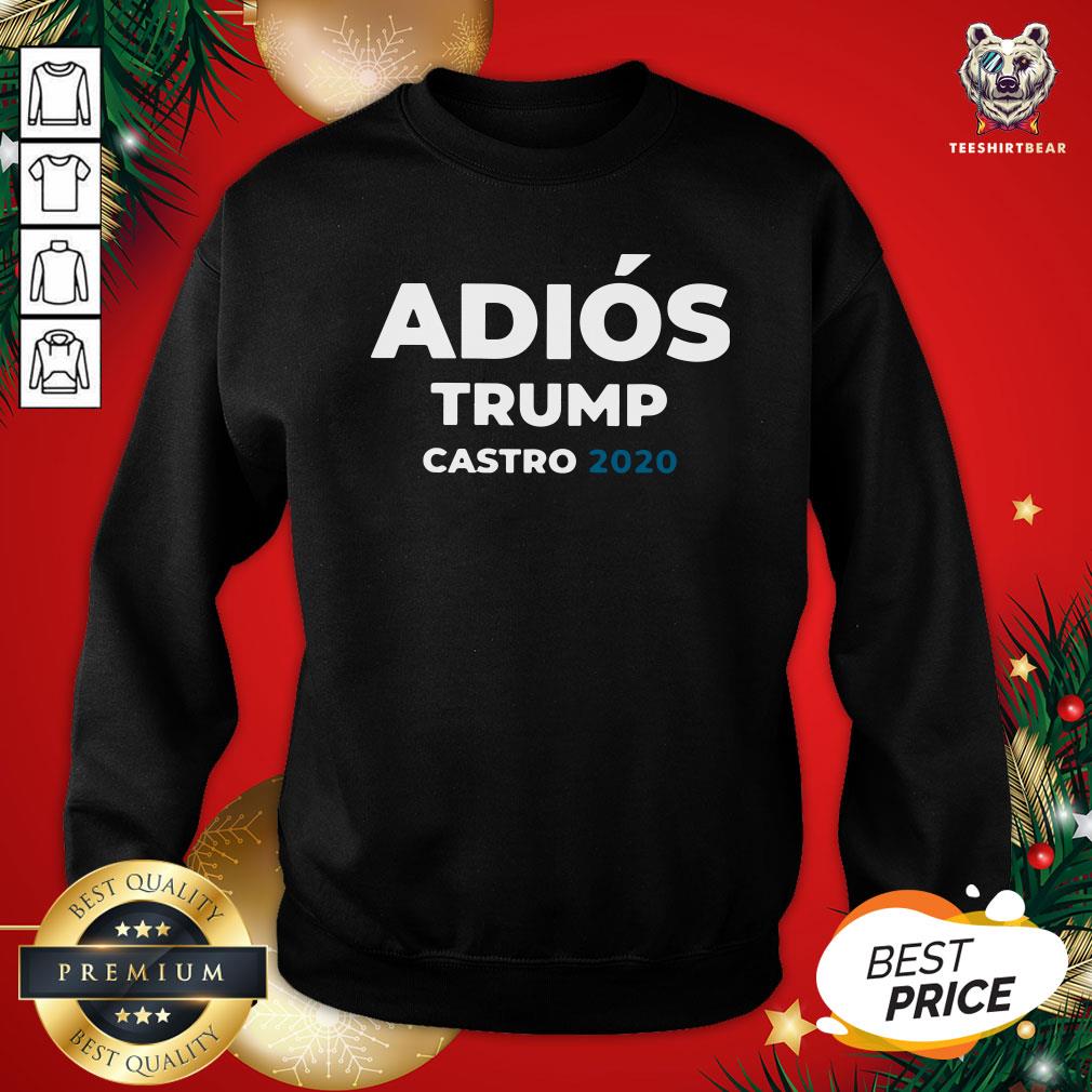 Awesome Adios Trump Castro 2020 Sweatshirt - Design By Teeshirtbear.com Awesome Adios Trump Castro 2020 Sweatshirt - Design By Teeshirtbear.com