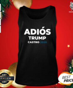 Awesome Adios Trump Castro 2020 Tank Top - Design By Teeshirtbear.com