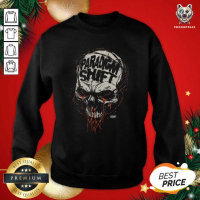 Jon Moxley Skull Paradigm Shift Sweatshirt - Design By Teeshirtbear.com