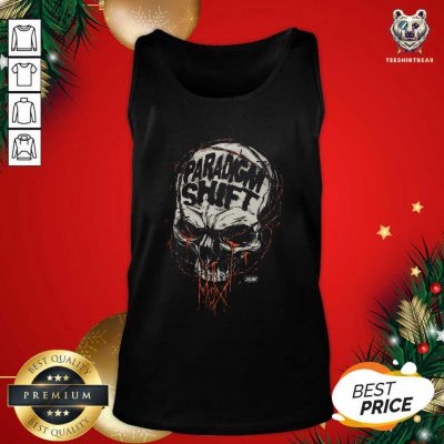 Jon Moxley Skull Paradigm Shift Tank Top - Design By Teeshirtbear.com