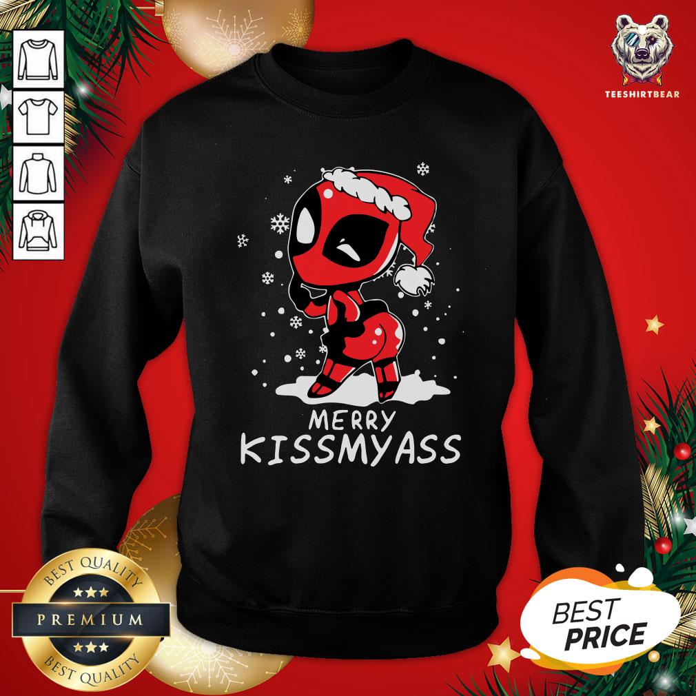 Awesome Santa Deadpool Merry Kiss My Ass Christmas Sweatshirt - Design By Teeshirtbear.com Awesome Santa Deadpool Merry Kiss My Ass Christmas Sweatshirt - Design By Teeshirtbear.com