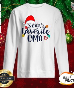 Awesome Santa’s Favorite CMA Christmas Sweatshirt - Design By Teeshirtbear.com