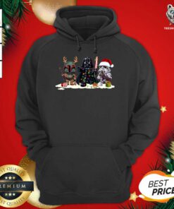 Awesome Star Wars And Mandalorian Friend Merry Christmas 2020 Hoodie - Design By Teeshirtbear.com