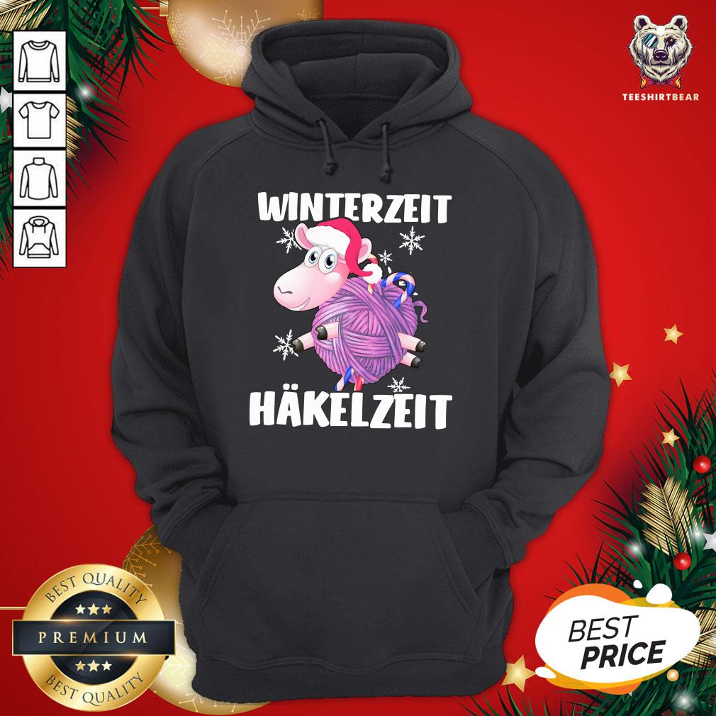 Awesome Winterzeit Hakelzeit Hoodie - Design By Teeshirtbear.com Awesome Winterzeit Hakelzeit Hoodie - Design By Teeshirtbear.com