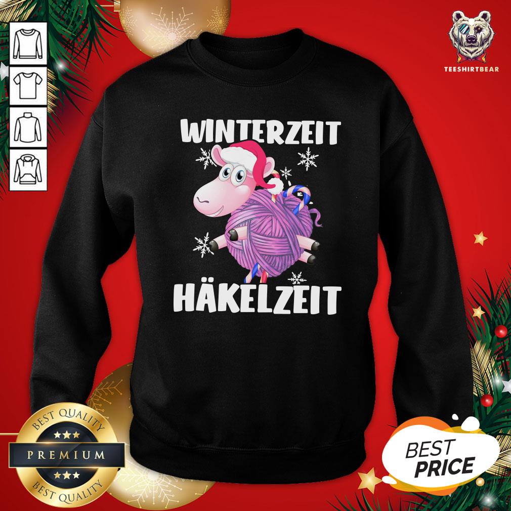Awesome Winterzeit Hakelzeit Sweatshirt - Design By Teeshirtbear.com Awesome Winterzeit Hakelzeit Sweatshirt - Design By Teeshirtbear.com