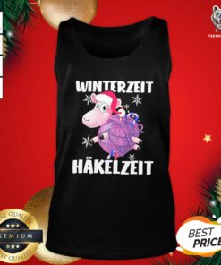 Awesome Winterzeit Hakelzeit Tank Top - Design By Teeshirtbear.com
