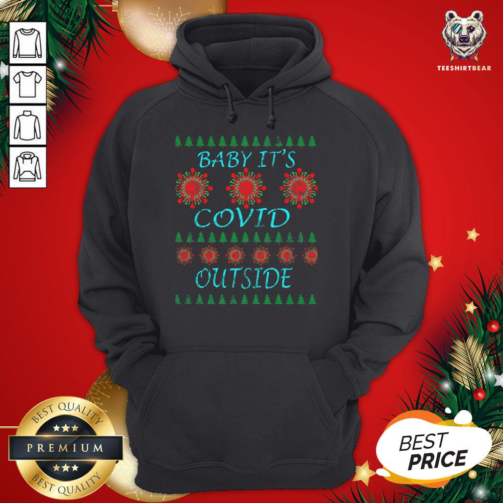 Beautiful Baby It’s Covid Outside 2020 Ugly Christmas Hoodie - Design By Teeshirtbear.com Beautiful Baby It’s Covid Outside 2020 Ugly Christmas Hoodie - Design By Teeshirtbear.com