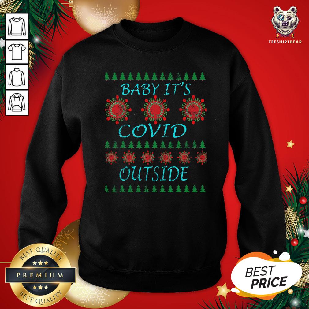 Beautiful Baby It’s Covid Outside 2020 Ugly Christmas Sweatshirt - Design By Teeshirtbear.com Beautiful Baby It’s Covid Outside 2020 Ugly Christmas Sweatshirt - Design By Teeshirtbear.com