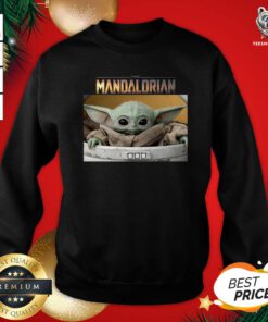 Beautiful Baby Yoda The Mandalorian Sweatshirt - Design By Teeshirtbear.com