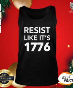 Beautiful Resist Like It’s 1776 Tank Top - Design By Teeshirtbear.com