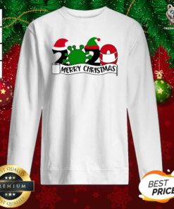 2020 Mask Quarantine Toilet Paper Merry Christmas Sweatshirt - Design By Teeshirtbear.com