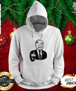 Cute Go Trump Yourself Decal Pocket Hoodie - Design By Teeshirtbear.com