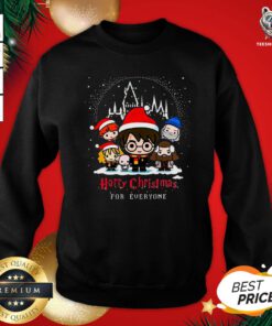 Cute Hogwarts Harry Christmas For Everyone Sweatshirt - Design By Teeshirtbear.com
