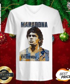 RIP Maradona Diego We Will Miss You Diego Maradona Footballer Football V-neck - Design By Teeshirtbear.com