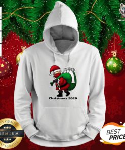 Cute Santa Christmas 2020 Toilet Paper Christmas Hoodie - Design By Teeshirtbear.com