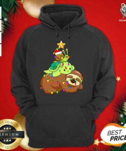 Sloth Turtle Snail Quarantine Pajama Christmas 2020 Hoodie - Design By Teeshirtbear.com