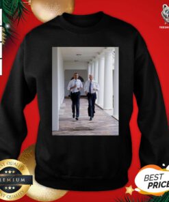 Funny Barack Obama Joe Biden Running Democratic Election US Sweatshirt - Design By Teeshirtbear.com