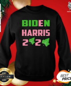 Funny Biden Harris AKA 2020 Election Sorority Green And Pink Sweatshirt - Design By Teeshirtbear.com