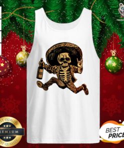 Funny Mexican Day Of The Dead Tank Top - Design By Teeshirtbear.com