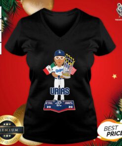 Urias World Champs 2020 V-neck - Design By Teeshirtbear.com