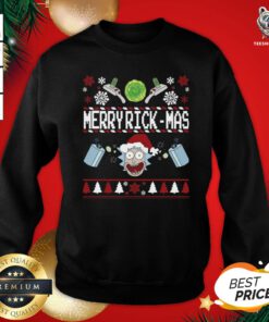 Good Merrry Rick Mas Ugly Christmas Sweatshirt - Design By Teeshirtbear.com