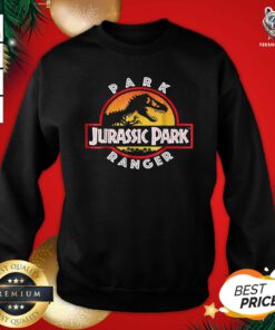 Great Jurassic Park Circle Park Ranger Sweatshirt - Design By Teeshirtbear.com