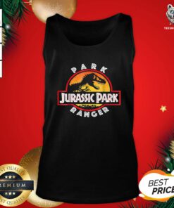 Great Jurassic Park Circle Park Ranger Tank Top - Design By Teeshirtbear.com