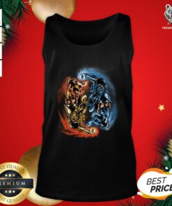 Great Mortal Kombat Yin Yang Tank Top - Design By Teeshirtbear.com