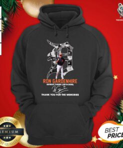 Ron Gardenhire Detroit Tigers 2018 2020 Thank You For The Memories Signature Hoodie - Design By Teeshirtbear.com