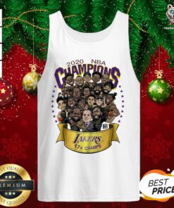 2020 Nba Champions Los Angeles Lakers 17 Champs Cartoon Tank Top - Design By Teeshirtbear.com