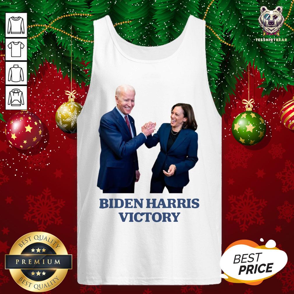 Happy Biden Harris Victory President Election Tank Top - Design By Teeshirtbear.com Happy Biden Harris Victory President Election Tank Top - Design By Teeshirtbear.com