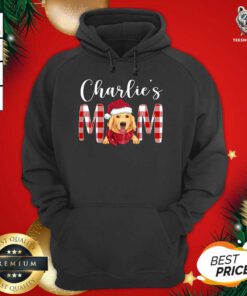 Happy Golden Retriever Charlie’s Mom Christmas Hoodie - Design By Teeshirtbear.com