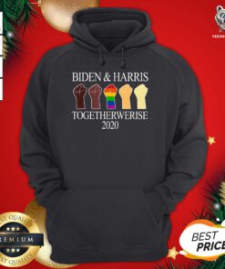 Happy Joe Biden Kamala Harris 2020 Shirt LGBT Biden Harris 2020 Hoodie - Design By Teeshirtbear.com