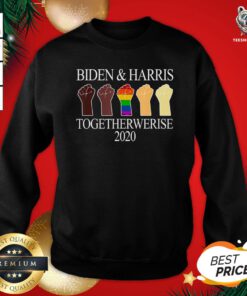 Happy Joe Biden Kamala Harris 2020 Shirt LGBT Biden Harris 2020 Sweatshirt - Design By Teeshirtbear.com