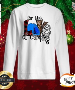 Happy Love For The Of Camping Sweatshirt - Design By Teeshirtbear.com