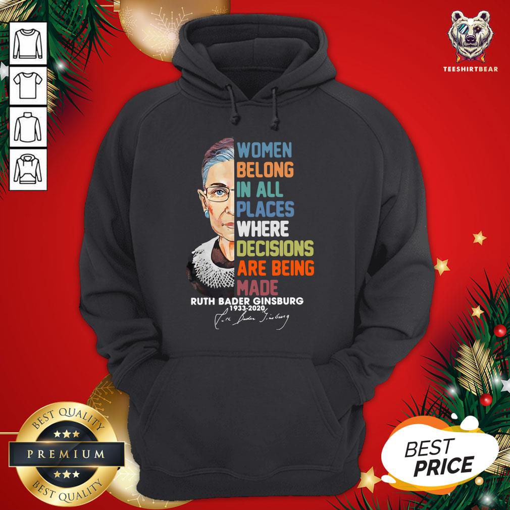 Happy Women Belong In All Places Where Decisions Are Being Made Hoodie - Design By Teeshirtbear.com Happy Women Belong In All Places Where Decisions Are Being Made Hoodie - Design By Teeshirtbear.com