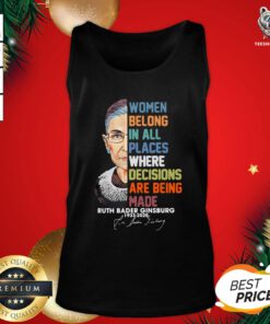 Happy Women Belong In All Places Where Decisions Are Being Made Tank Top - Design By Teeshirtbear.com