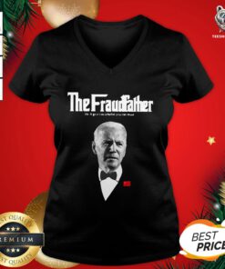 Hot Joe Biden The Grandfather He’ll Give You A Ballot You Can Reuse V-neck - Design By Teeshirtbear.com