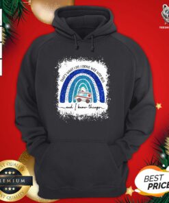 Hot That’s What I Do I Drive Wee Woo Bus And I Know Things Diamond Hoodie - Design By Teeshirtbear.com
