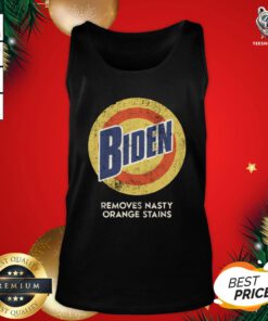 Nice Biden Vintage Removes Stubborn Orange Stains Tide Detergent Tank Top - Design By Teeshirtbear.com