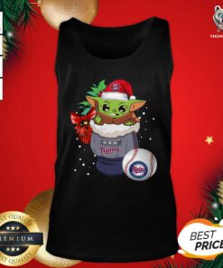 Nice Los Angeles Dodgers Christmas Baby Yoda Star Wars Funny Happy MLB Tank Top- Design by T-shirtBear.com