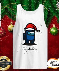 Official Among Us You’re Kinda Sus Christmas Tank Top - Design By Teeshirtbear.com