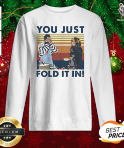 Official Creek Fold You Just Fold It In Vintage Sweatshirt - Design By Teeshirtbear.com