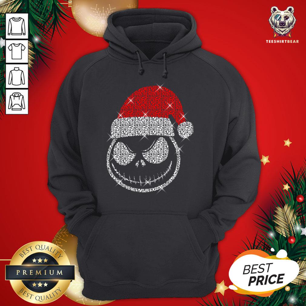 Official Face Jack Skellington Santa Christmas Hoodie - Design By Teeshirtbear.com Official Face Jack Skellington Santa Christmas Hoodie - Design By Teeshirtbear.com