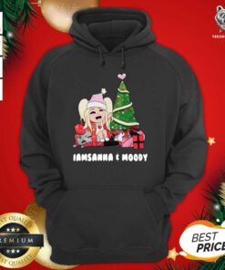 I Am Sanna And Moody Christmas Hoodie - Design By Teeshirtbear.com