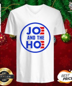 Official Joe And The Hoe V-neck - Design By Teeshirtbear.com