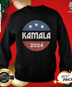Official Kamala Harris 2024 For President Campaign Sweatshirt - Design By Teeshirtbear.com