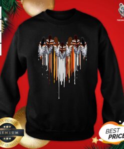 Official Native American Heart Sweatshirt - Design By Teeshirtbear.com